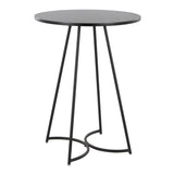 Cece - Counter Table - Black Metal