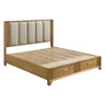 Hugo - Storage Bed With Upholstered Headboard