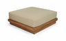 Mirella - Water Resistant Fabric Upholstered Outdoor Patio Modular Ottoman