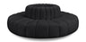 Arc - Faux Leather 8 Piece Round Modular Sofa