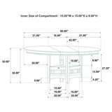 Davis - Extension Leaf Dining Table - Light Oak