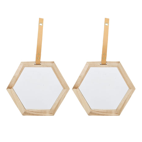 Harlan - Wall Accent Hexagon Mirror