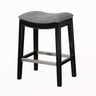 Saddle Counter Stool With High Density Foam