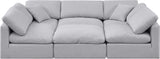 Indulge - Linen 6 Piece Modular Sectional