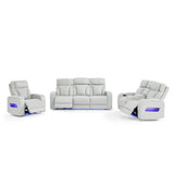 Julian - Set With Power Recliner, LED Lighting & Speaker