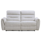 Eastre - Power Motion Sofa With USB Port - Beige Chenille