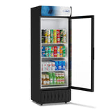 24 in. One-Door Merchandiser Refrigerator - 12 Cu Ft. MDR-1GD-12C.