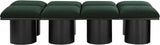 Pavilion - 8 Piece Modular Bench With Black Base