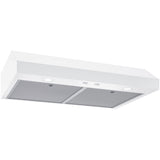 Broan GLA1303WW white under-cabinet range hood, main view