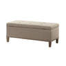 Modern Tufted Top Soft Close Storage Bench
