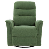 Manual Recliner Chair With 8 Point Massage And Swivel Function