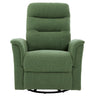 Manual Recliner Chair With 8 Point Massage And Swivel Function