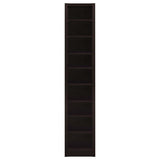 Eliam - 8-Shelf Bookcase - Cappuccino