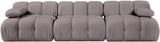 Orin - Velvet 3 Piece Modular Sofa