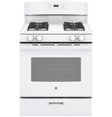 GE JGBS60DEKWW - 30 in. 4.8 cu. ft. Gas Range with 4 Sealed Burners - White