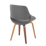 Fabrico - Chair (Set of 2) - Walnut Legs