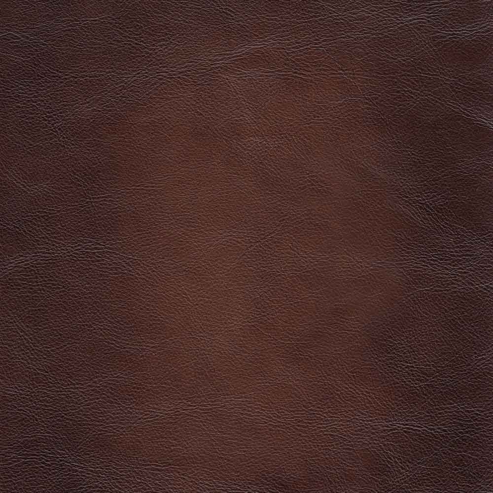 Newport - Leather Ottoman - Caramel