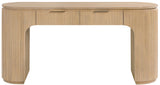 Astrid - Solid Wood And Oak Veneer Desk