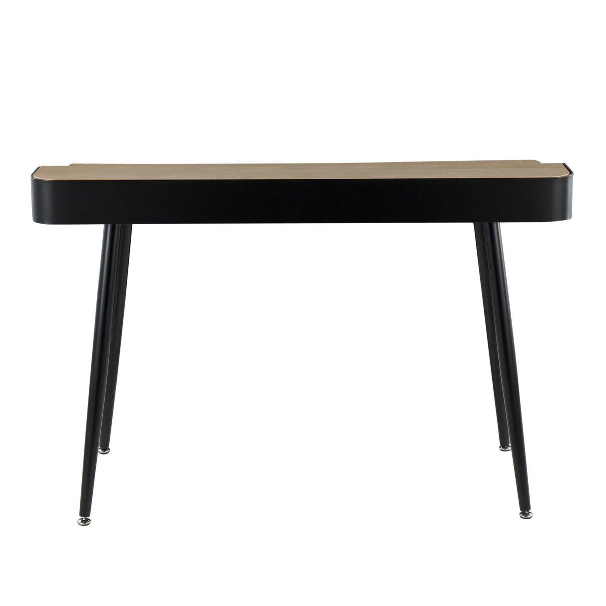 Harvey - Contemporary Desk - Black Steel