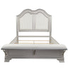 Elegant Bed With Built In Footboard Bench, USB