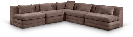 Stellar - 5 Piece Upholstered Modular Sectional