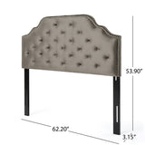 Luella - Button Tufted Upholstered Headboard