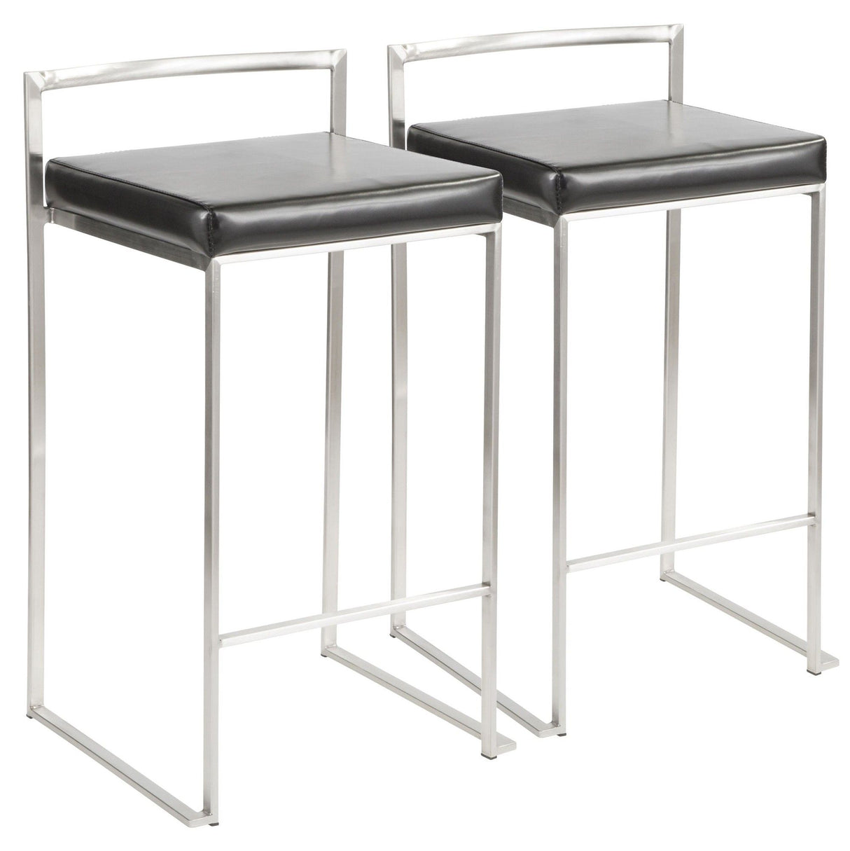Fuji - Stackable Counter Stool (Set of 2)