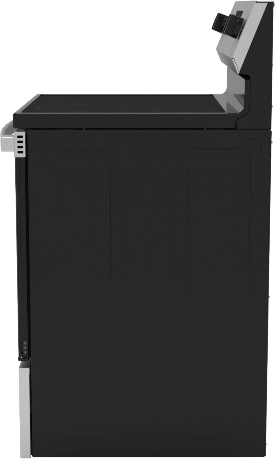 GE GRF400PVSS 30-inch Free-Standing Electric Range - Cooktop Detail