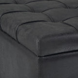 Harrison - Upholstered Coffee Table Storage Ottoman