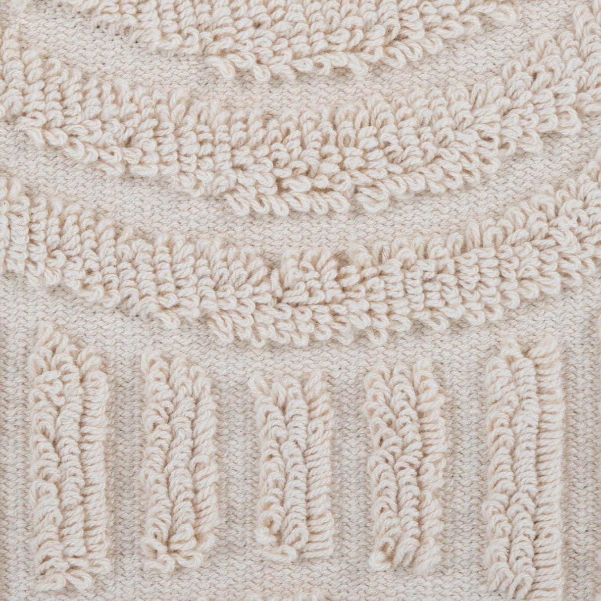 Tahoe - Sand Ottoman - Beige Cotton