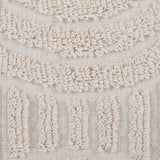 Tahoe - Sand Ottoman - Beige Cotton