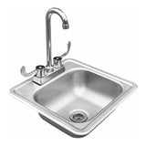 Summerset Outdoor 15 X 15 Inch Drop-In Sink - SNK-15D