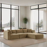 Shaggy - 4 Piece Modular Sectional