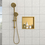 Stainless Steel Shower Niche With Seamless Design For Bathroom Storage