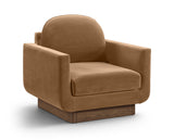 Diviento - Velvet Performance Fabric Upholstered Accent Chair