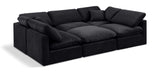 Indulge - Velvet 6 Piece Modular Sectional
