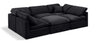 Indulge - Velvet 6 Piece Modular Sectional