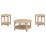 Fowler - Round Coffee Table Set