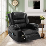 Breathable Leather Massage Recliner Manual Chair