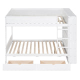 Bunk Bed With 2 Drawers And Multi Layer Cabinet