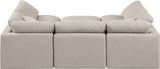 Indulge - Linen 6 Piece Modular Sectional