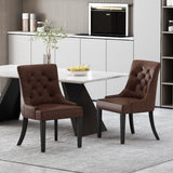 Cheney - Contemporary Dining Chair Tufted Upholstery (Set of 2)
