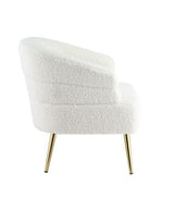 Trezona - Accent Chair - White Teddy Sherpa