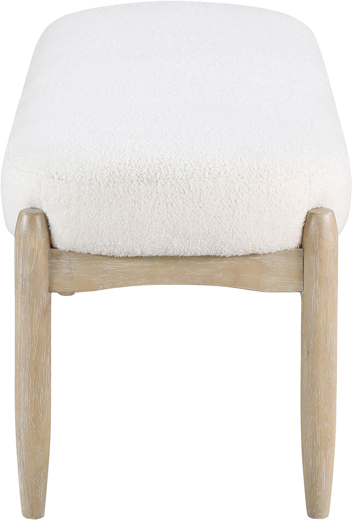 Briar - Faux Sheepskin Upholstered Bench