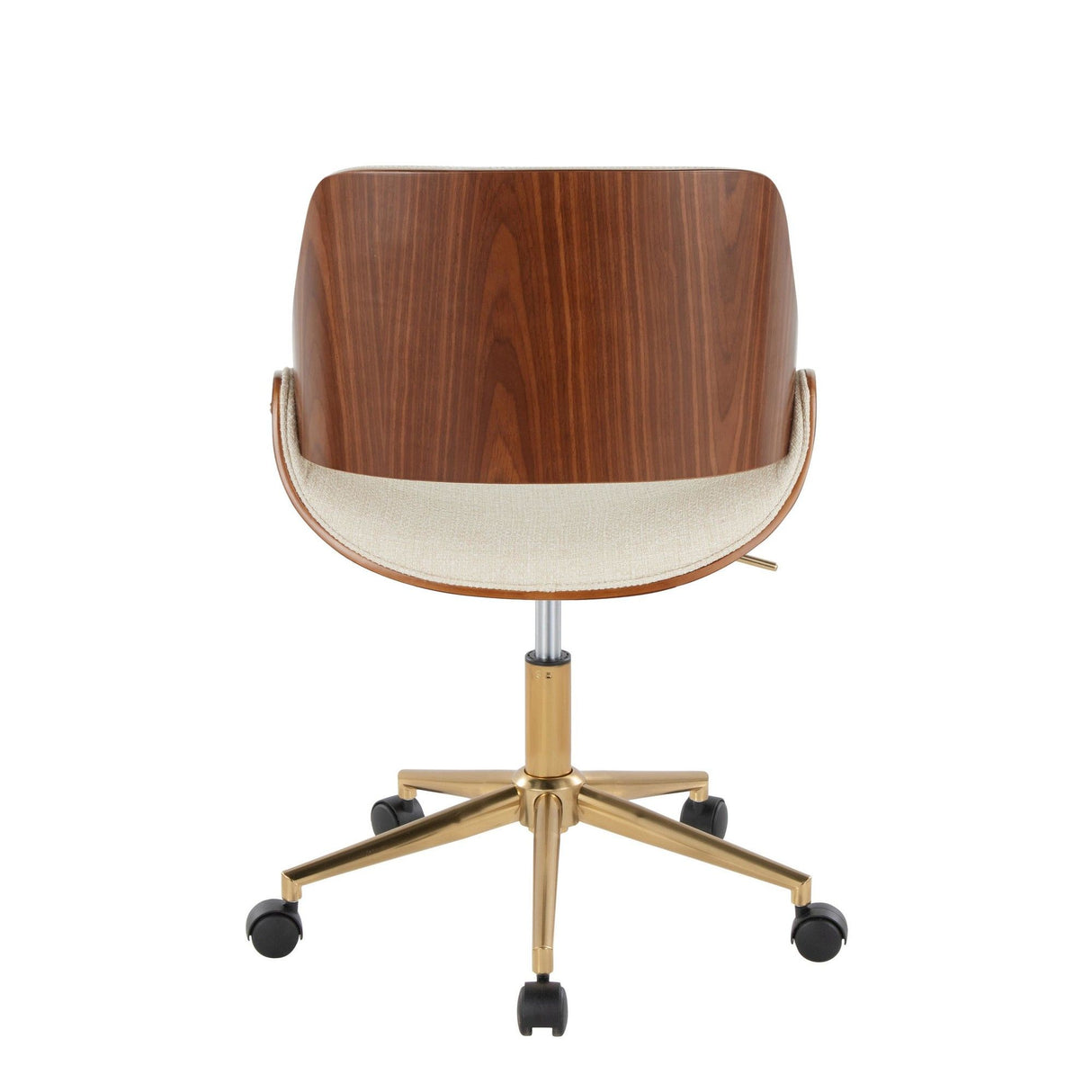 Fabrizzi - Office Chair - Gold Base