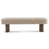 Chic Indoor Upholstered Dining Bench