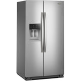 Whirlpool WRSF6536RZ 36" 28 cu. ft. Freestanding Side-by-Side Refrigerator in Stainless Steel