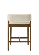 Landyn - 30" Sepia Brown Bar Height Rubberwood Barstool