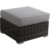 Stylish Outdoor Ottoman With Cushion For Comfort