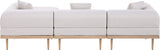 Laguna - 4 Piece 106.5" Upholstered Outdoor Patio Modular Sectional